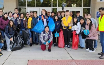 Collaborative Recycling Efforts by 300 USA Youth and Indo-US Lions Team